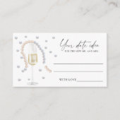 Parels & Prosecco - Datumnacht ideeën \ Datumpot Informatiekaartje (Voorkant)