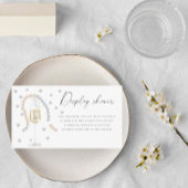 Parels & Prosecco - Display douche Informatiekaartje