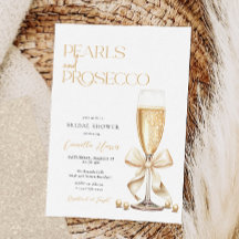 Parels & Prosecco Gold Minimaal Vrijgezellenfeest