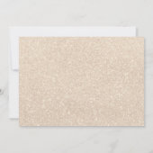 Parels & Prosecco Goud Vrijgezellenfeest Bedankkaart (Achterkant)