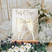 Parels & Prosecco Modern Elegant Vrijgezellenfeest Acryl Bord