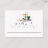 Parels & Prosecco "Twee waarheden & een leugen" Br Informatiekaartje (Voorkant)