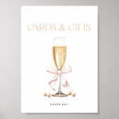 Parels & Prosecco Vrijgezellenfeest Favorieten Sig Poster (Voorkant)