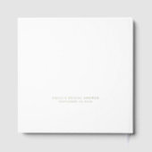 Parels & Prosecco Vrijgezellenfeest Gastenboek (Achterkant)