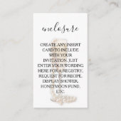 Parels & Prosecco Vrijgezellenfeest Informatiekaartje (Voorkant)