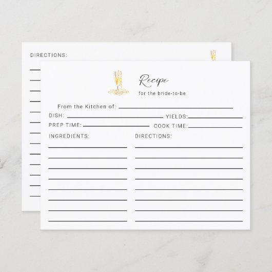 Parels Prosecco Vrijgezellenfeest Recept (Voorkant / Achterkant)