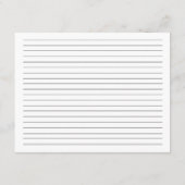 Parels & Prosecco Vrijgezellenfeest Recept Kaart (Achterkant)