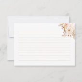 Parels & Prosecco Vrijgezellenfeest Recept Kaart (Achterkant)