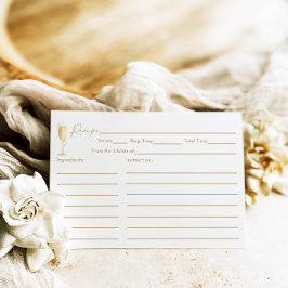 Parels & Prosecco Vrijgezellenfeest Recept Kaart