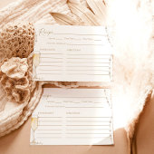 Parels & Prosecco Vrijgezellenfeest Recept Kaart