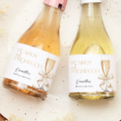 Parels & Prosecco Vrijgezellenfeest Sparkling Wijnetiket