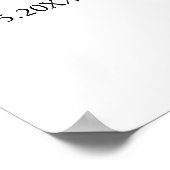 Parels & Prosecco Vrijgezellenfeest Welkomstbord Poster (Hoek)