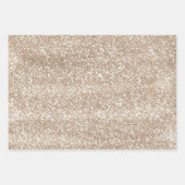 Parels & Prosecco Zwarte Strik Bruidsdiner Inpakpapier Vel (Voorkant 2)