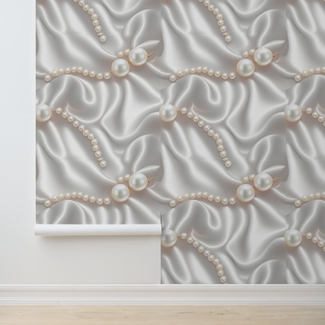 Parels & Satijn Behang (Applicatie)