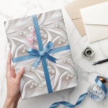 Parels & Satijn Cadeaupapier<br><div class="desc">Een elegant tijdloos patroon</div>