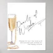 Parels van Wijsheid Advies en wensen voor koppel Poster (Voorkant)