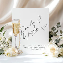 Parels van Wijsheid Advies en wensen voor koppel Poster