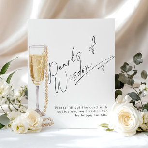 Parels van Wijsheid Advies en wensen voor koppel Poster