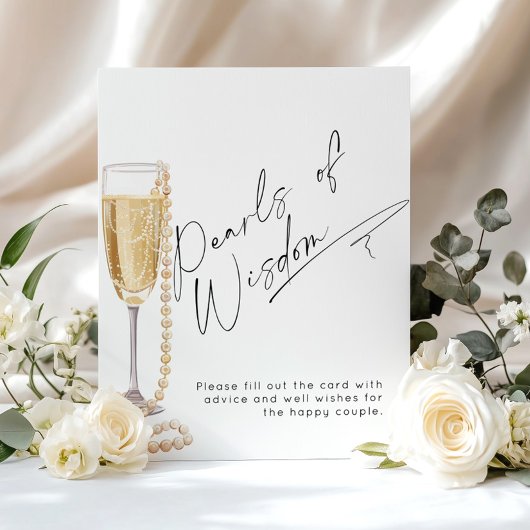 Parels van Wijsheid Advies en wensen voor koppel Poster