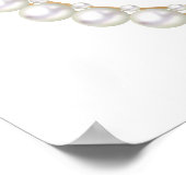 Parels van wijsheid Vrijgezellenfeest teken Poster (Hoek)