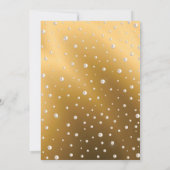 Parels van Wisdom Gold en Pearl Birthday Kaart (Achterkant)