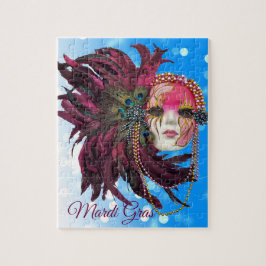 Parels, Veren en het Masker van Mardi Gras Legpuzzel