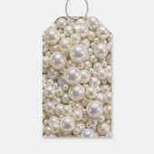 Parels Vrijgezellenfeest Cadeaulabel (Achterkant)