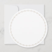 Parels Vrijgezellenfeest Ronde Kaart (Achterkant)