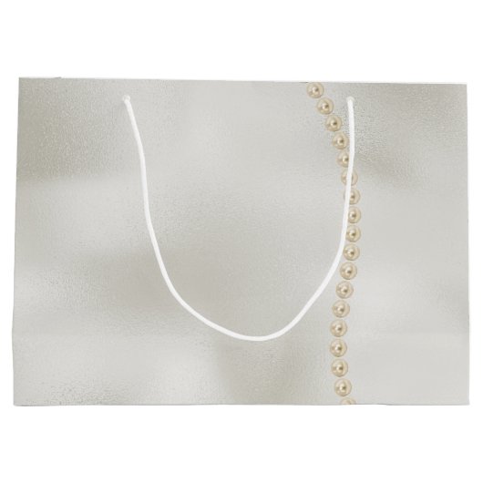 Parels White Luxe Groot Cadeauzakje (Achterkant)