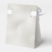 Parels Witte Luxe bruiloft Bedankdoosjes (Achterkant)