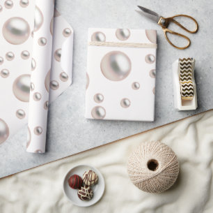 Parelsa en Prosecco  Bruidsuitnodiging Cadeaupapier