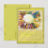 Parelsieraden laten een uitstekende bedankkaart ac briefkaart (Voorkant / Achterkant)