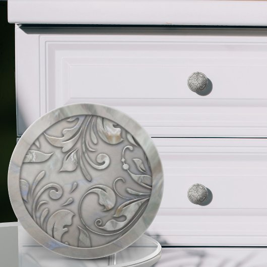 Parelsierwerk Keramische Knop