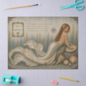 Parelsirene Decoupage Vintage Kustsirene Tissuepapier (Craft)
