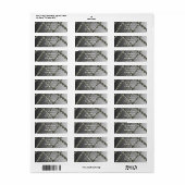 Parelsnoer Retouradreslabel Etiket (Full Sheet)