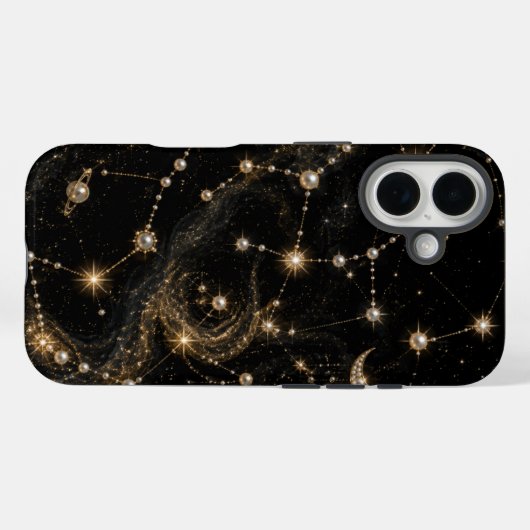 Parelsnoer sterrenbeeld iphonecase Case-Mate iPhone case (Achterkant (horizontaal))