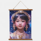 pareltapijt hangend wandkleed (Voorkant)