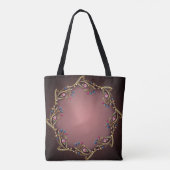 Pareltjes All-Over-Print Canvas tas, medium Tote Bag (Achterkant)