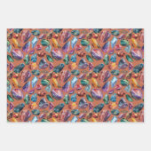 Pareltjes & Crystal Jewel Tone Inpakpapier Vel (Voorkant 3)