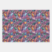 Pareltjes & Crystal Jewel Tone Inpakpapier Vel (Voorkant 2)