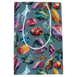 Pareltjes & Crystal Jewel Tone Medium Cadeauzakje