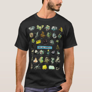 Pareltjes en kristallen van de soort "Crystals Roc T-shirt
