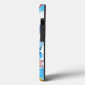 Pareltjes Hoesje-Mate iPhone CASE OCEAN (Achterkant / Links)