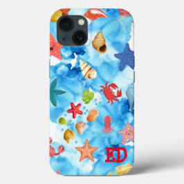 Pareltjes Hoesje-Mate iPhone CASE OCEAN