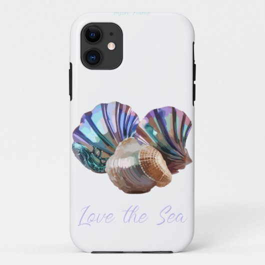 Pareltjes in de oceaan Case-Mate iPhone case (Achterkant)