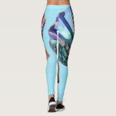 Pareltjes in de oceaan leggings (Achterkant)