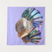 Pareltjes in de oceaan wandkleed (Voorkant (horizontaal))