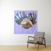 Pareltjes in de oceaan wandkleed (In situ)