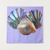 Pareltjes in de oceaan wandkleed (Voorkant)