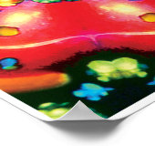 Pareltjes Kinetische Collage Kaleidoscoop Poster (Hoek)